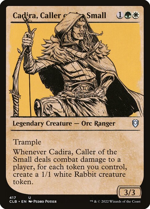 Commander Legends: Battle for Baldur's Gate - 417 - Cadira, Caller of the Small - Uncommon