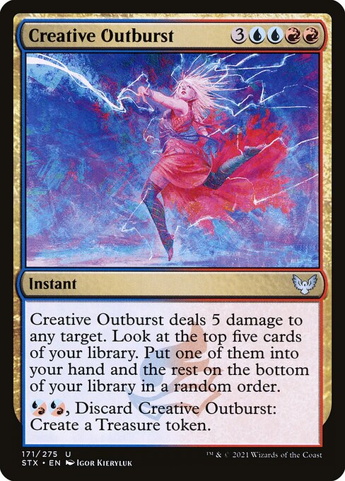 Strixhaven: School of Mages - 171 - Creative Outburst - Uncommon