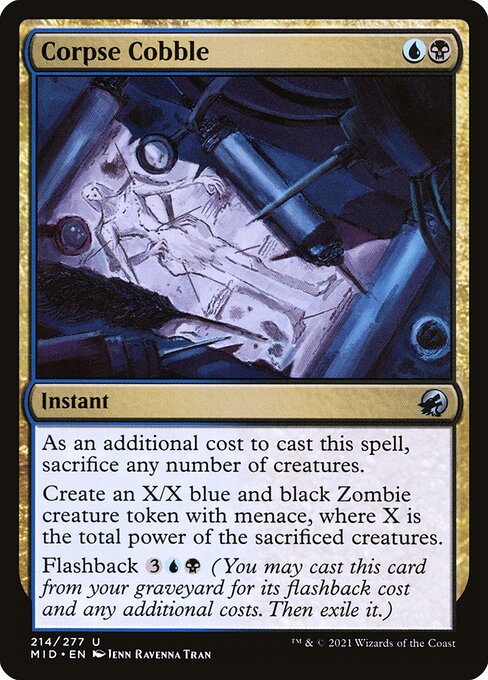 Innistrad: Midnight Hunt - 214 - Corpse Cobble - Uncommon