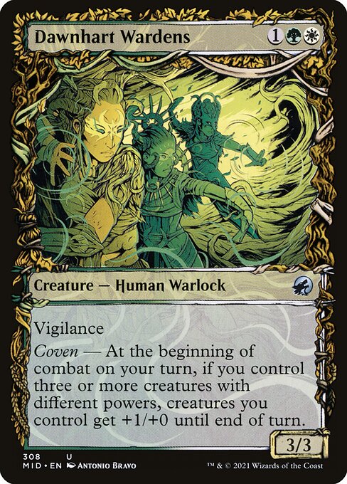 Innistrad: Midnight Hunt - 308 - Dawnhart Wardens - Uncommon