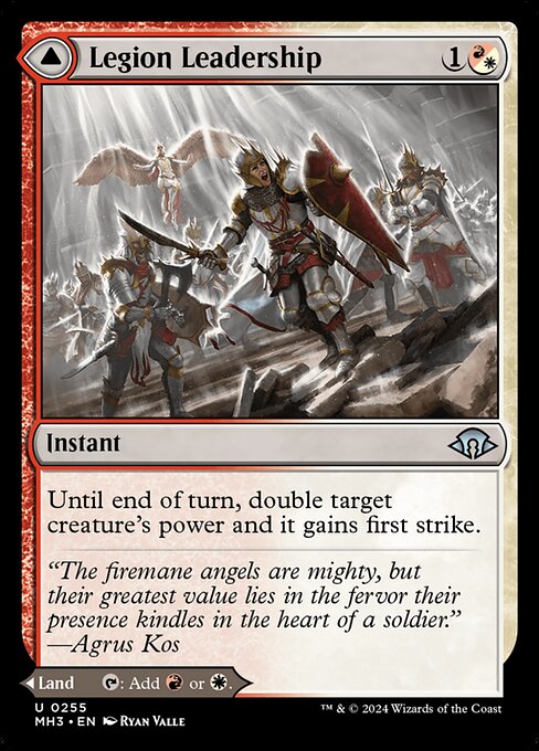 Modern Horizons 3 - 255 - Legion Leadership // Legion Stronghold - Uncommon