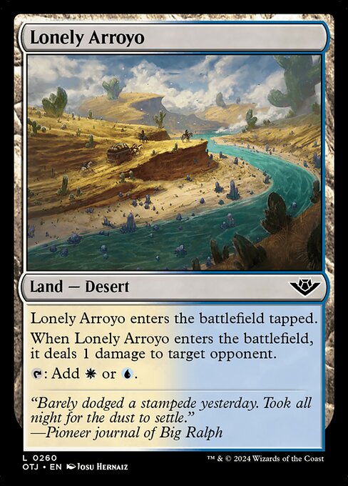 Outlaws of Thunder Junction - 260 - Lonely Arroyo - Common