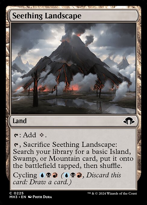 Modern Horizons 3 - 225 - Seething Landscape - Common
