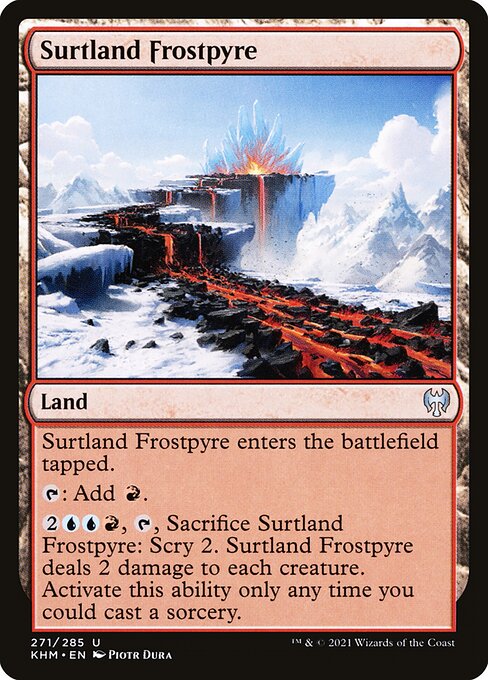 Kaldheim - 271 - Surtland Frostpyre - Uncommon