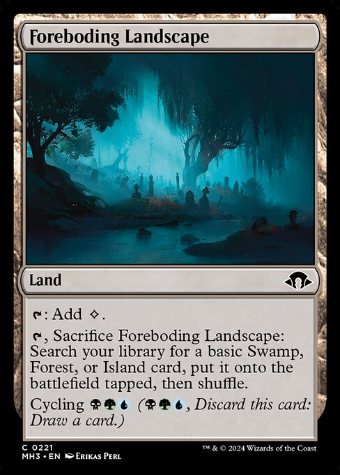 Modern Horizons 3 - 221 - Foreboding Landscape - Common