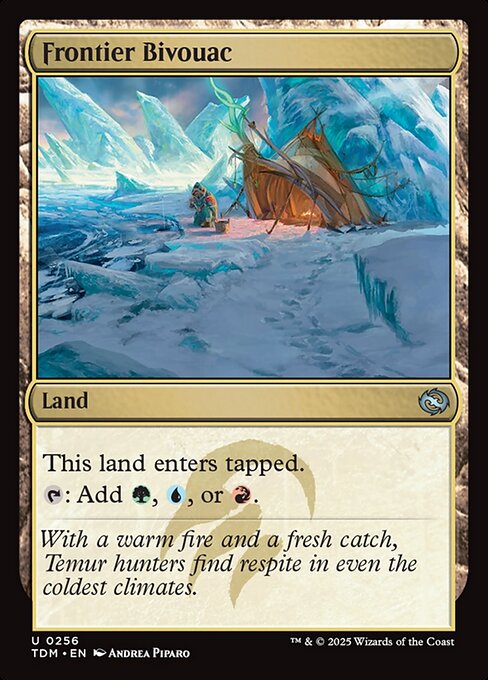 Tarkir: Dragonstorm - 256 - Frontier Bivouac - Uncommon