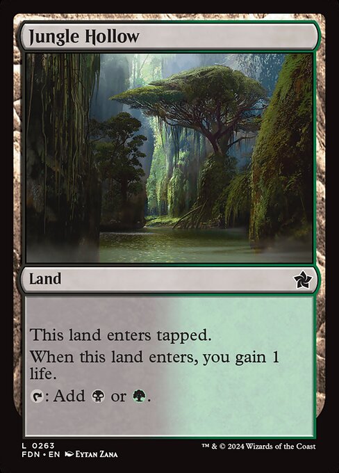 Foundations - 263 - Jungle Hollow - Common