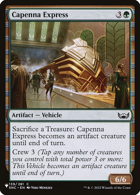 The List - SNC-139 - Capenna Express - Common