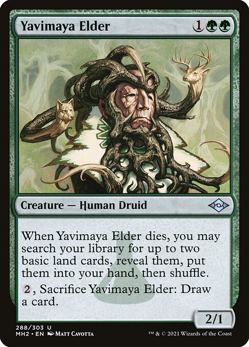 Modern Horizons 2 - 288 - Yavimaya Elder - Uncommon