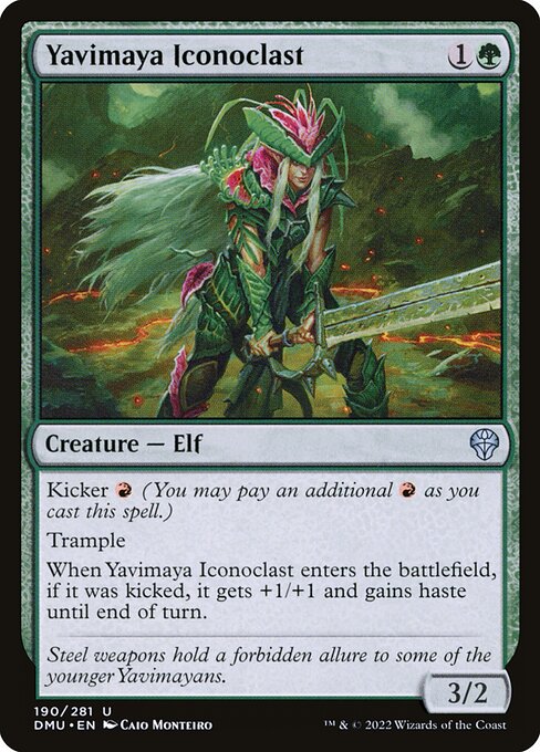Dominaria United - 190 - Yavimaya Iconoclast - Uncommon