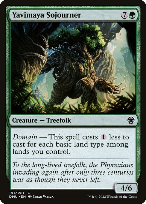 Dominaria United - 191 - Yavimaya Sojourner - Common