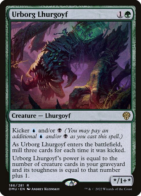 Dominaria United - 186 - Urborg Lhurgoyf - Rare