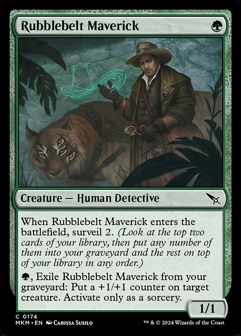 Murders at Karlov Manor - 174 - Rubblebelt Maverick - Common