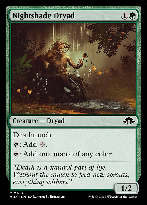 Modern Horizons 3 - 163 - Nightshade Dryad - Common