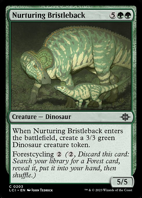 The Lost Caverns of Ixalan - 203 - Nurturing Bristleback - Common