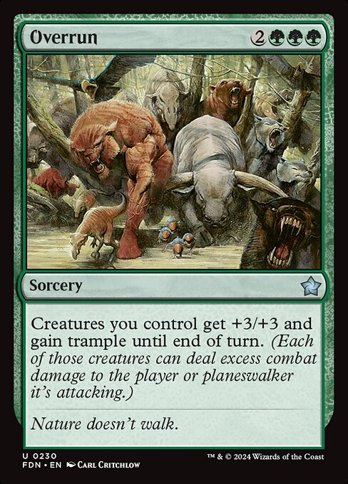 Foundations - 230 - Overrun - Uncommon