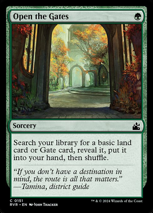 Ravnica Remastered - 151 - Open the Gates - Common