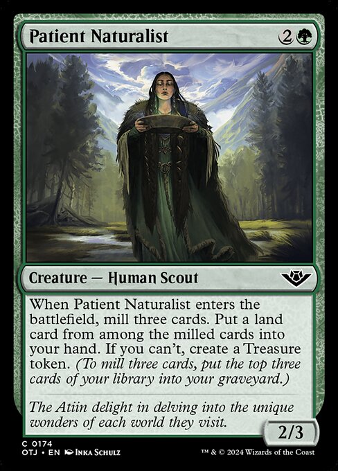 Outlaws of Thunder Junction - 174 - Patient Naturalist - Common