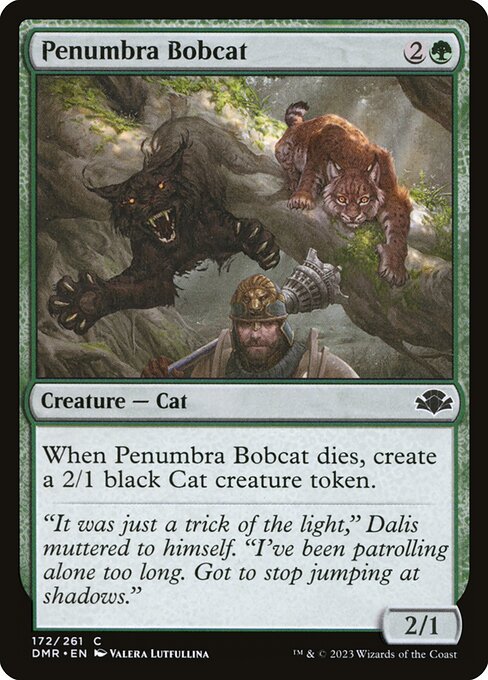 Dominaria Remastered - 172 - Penumbra Bobcat - Common