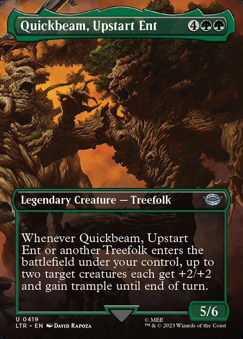 The Lord of the Rings: Tales of Middle-earth - 419 - Quickbeam, Upstart Ent - Uncommon