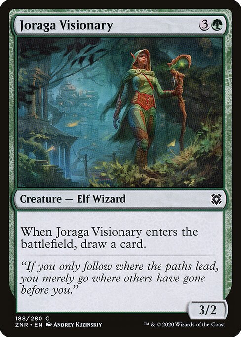 Zendikar Rising - 188 - Joraga Visionary - Common