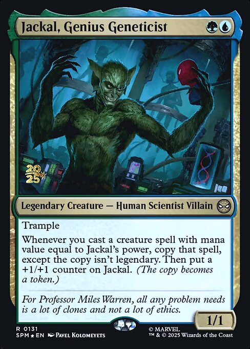 Marvel's Spider-Man - 131 - Jackal, Genius Geneticist - Rare
