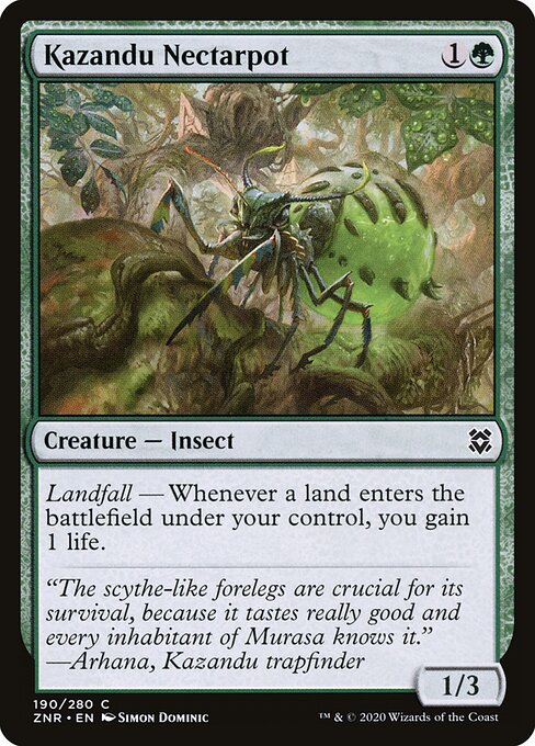 Zendikar Rising - 190 - Kazandu Nectarpot - Common