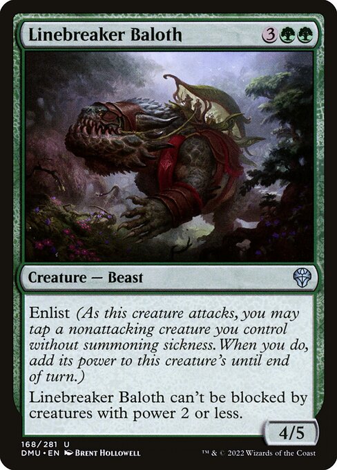 Dominaria United - 168 - Linebreaker Baloth - Uncommon