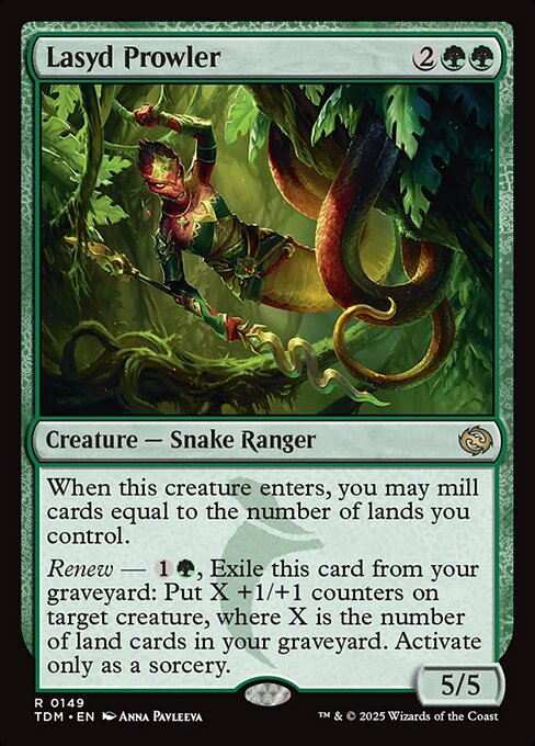 Tarkir: Dragonstorm - 149 - Lasyd Prowler - Rare