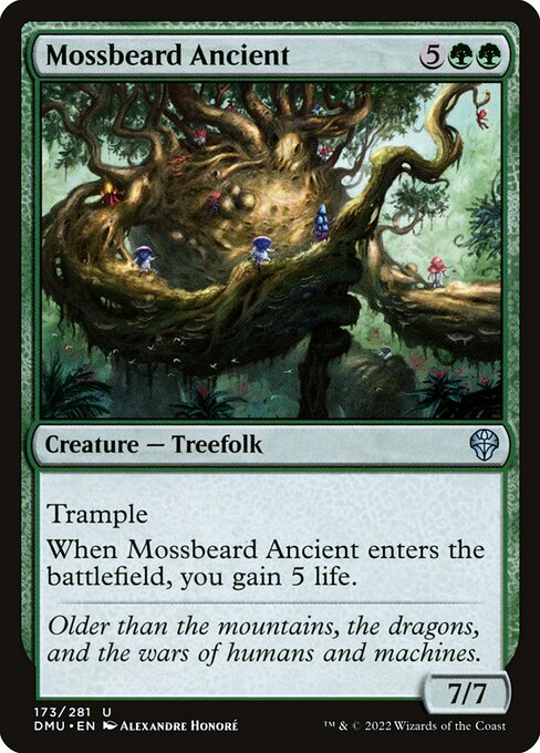 Dominaria United - 173 - Mossbeard Ancient - Uncommon