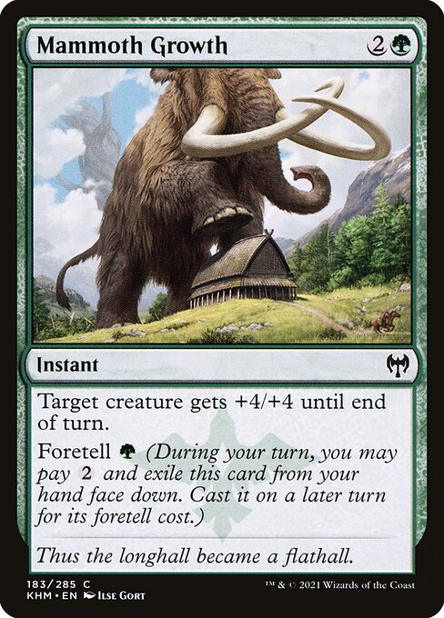 Kaldheim - 183 - Mammoth Growth - Common