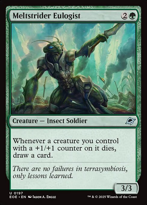 Edge of Eternities - 197 - Meltstrider Eulogist - Uncommon