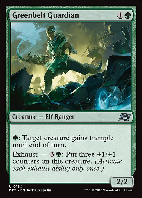 Aetherdrift - 164 - Greenbelt Guardian - Uncommon
