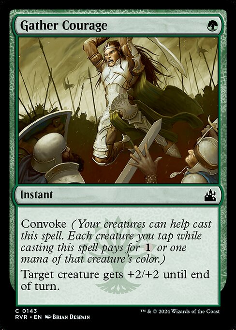 Ravnica Remastered - 143 - Gather Courage - Common