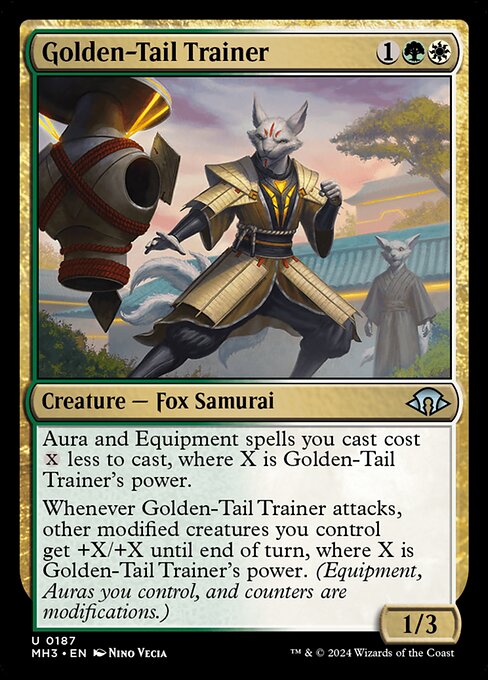 Modern Horizons 3 - 187 - Golden-Tail Trainer - Uncommon