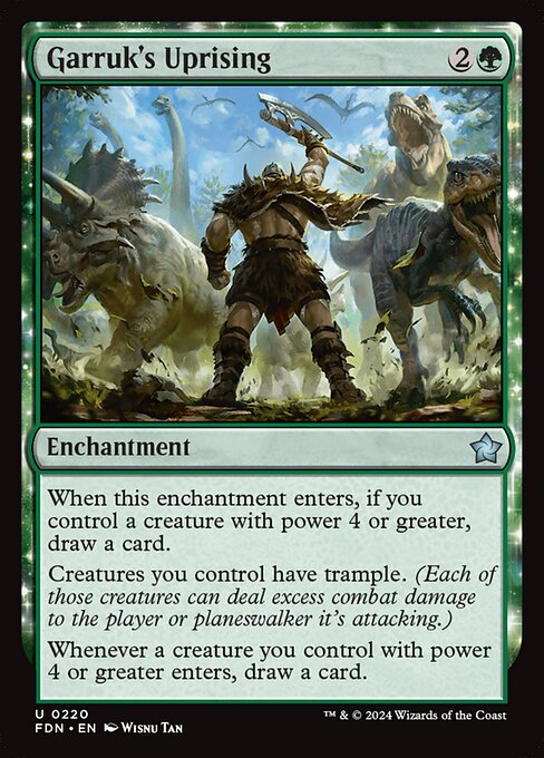 Foundations - 220 - Garruk's Uprising - Uncommon