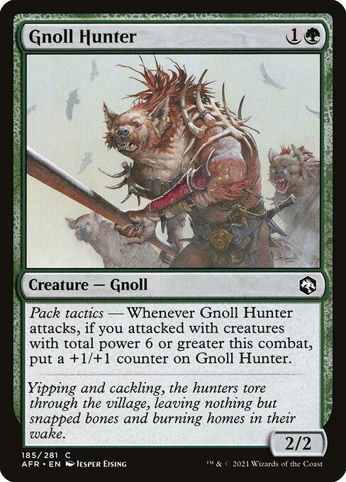 Adventures in the Forgotten Realms - 185 - Gnoll Hunter - Common