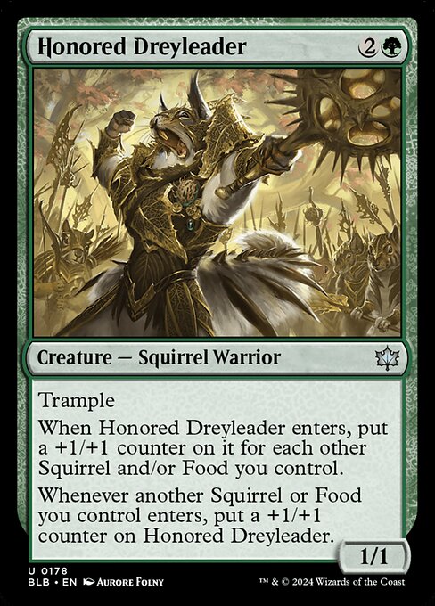 Bloomburrow - 178 - Honored Dreyleader - Uncommon