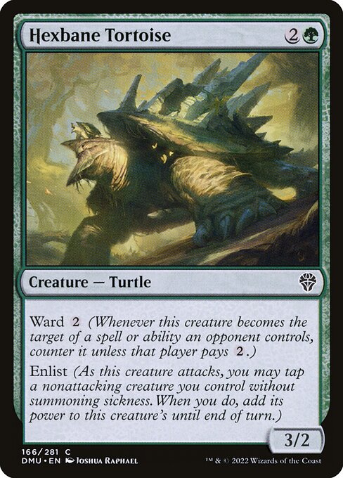 Dominaria United - 166 - Hexbane Tortoise - Common