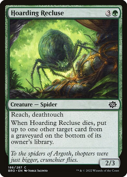 The Brothers' War - 186 - Hoarding Recluse - Common
