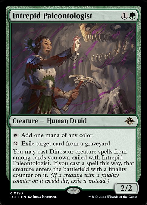 The Lost Caverns of Ixalan - 193 - Intrepid Paleontologist - Rare