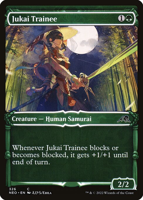 Kamigawa: Neon Dynasty - 326 - Jukai Trainee - Common