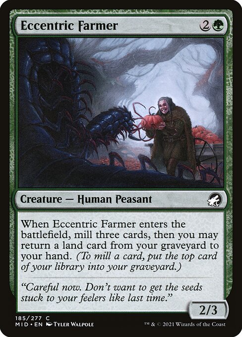 Innistrad: Midnight Hunt - 185 - Eccentric Farmer - Common