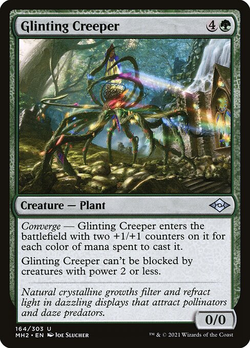 Modern Horizons 2 - 164 - Glinting Creeper - Uncommon