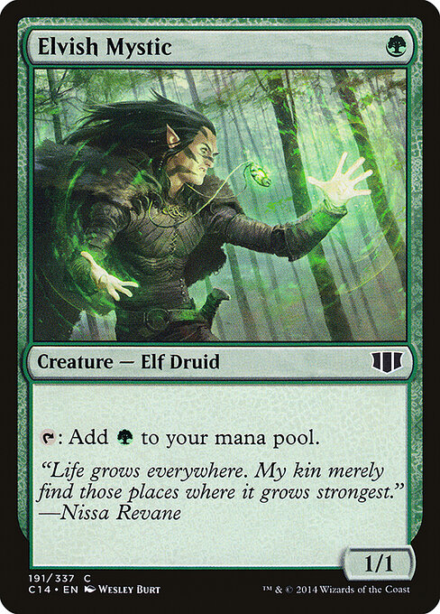 Commander 2014 - 191 - Elvish Mystic - Common