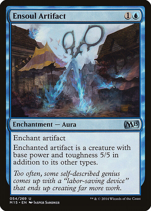 Magic 2015 - 54 - Ensoul Artifact - Uncommon