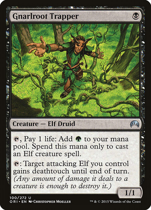 Magic Origins - 100 - Gnarlroot Trapper - Uncommon