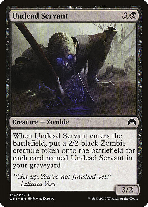 Magic Origins - 124 - Undead Servant - Common