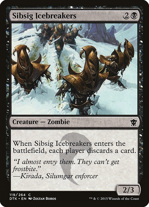Dragons of Tarkir - 119 - Sibsig Icebreakers - Common
