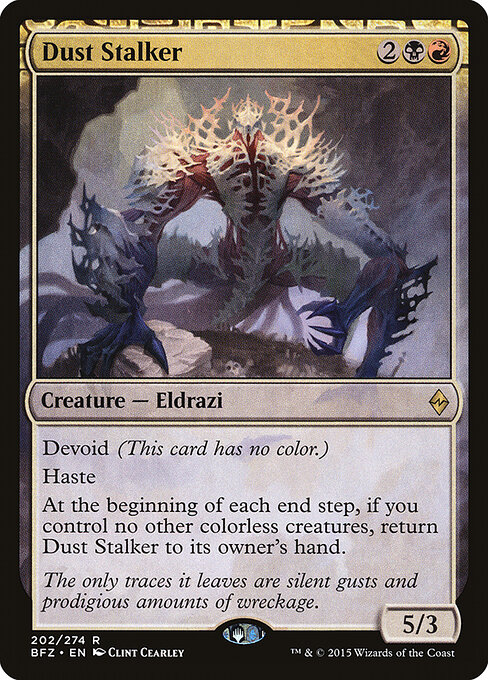 Battle for Zendikar - 202 - Dust Stalker - Rare